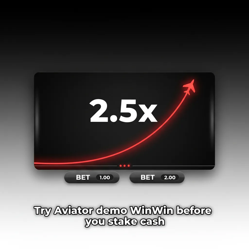 Aviator demo on WinWin: practice risk-free with virtual funds; test cashout timing, Auto Cashout, and double-bet.